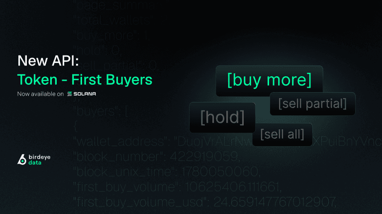 new-api-token-first-buyers-identify-the-earliest-buyers-of-any-solana-token