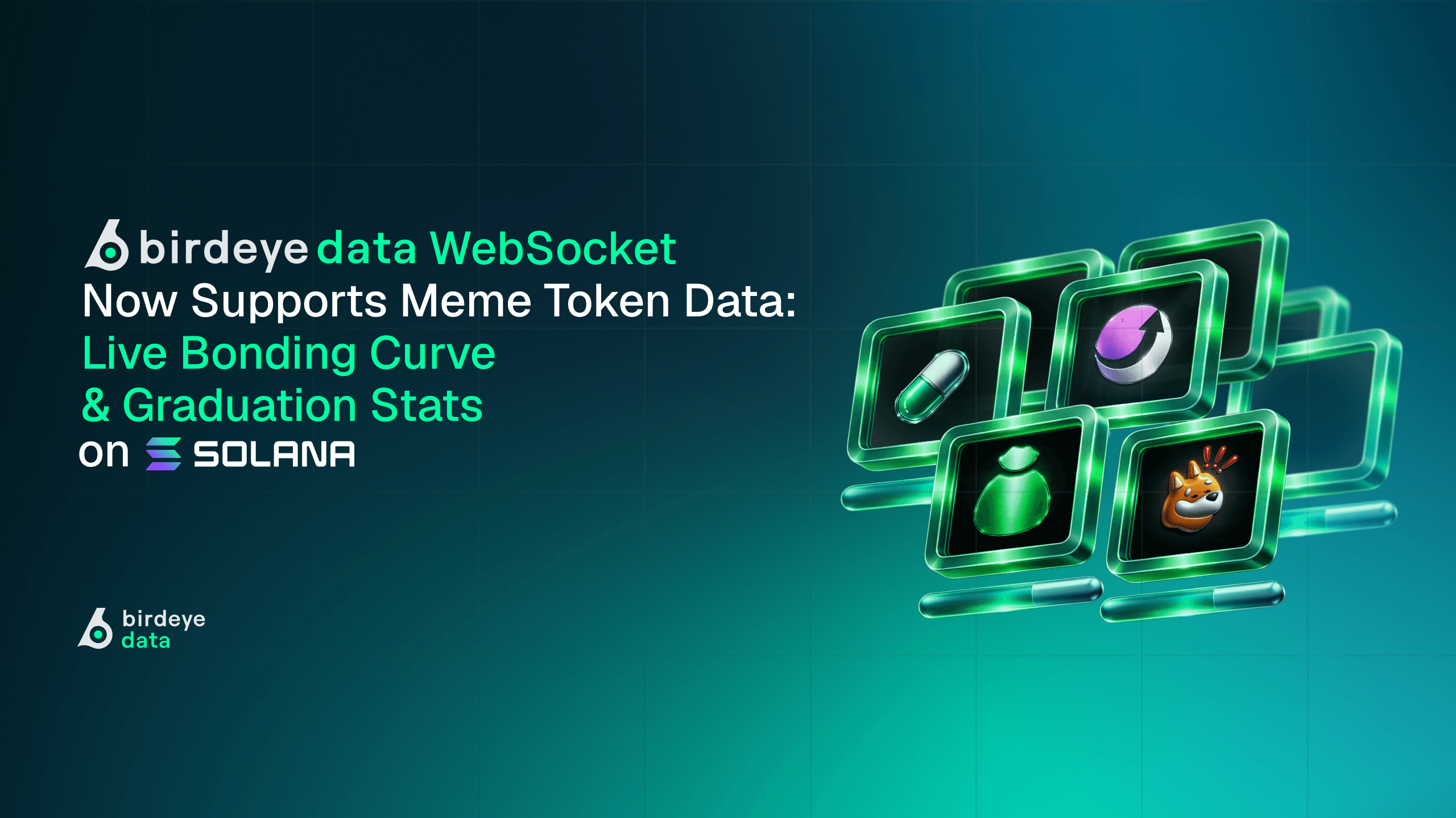 Birdeye Data WebSocket Now Supports Meme Token Data: Live Bonding Curve and Graduation Stats on Solana