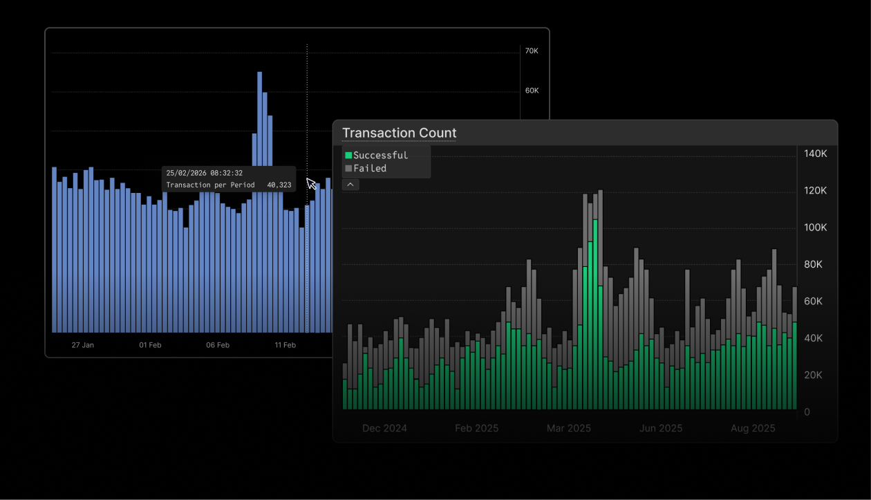 Monitor network activity